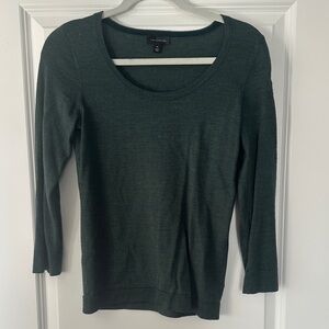 The Limited Forest Green Knit Top
